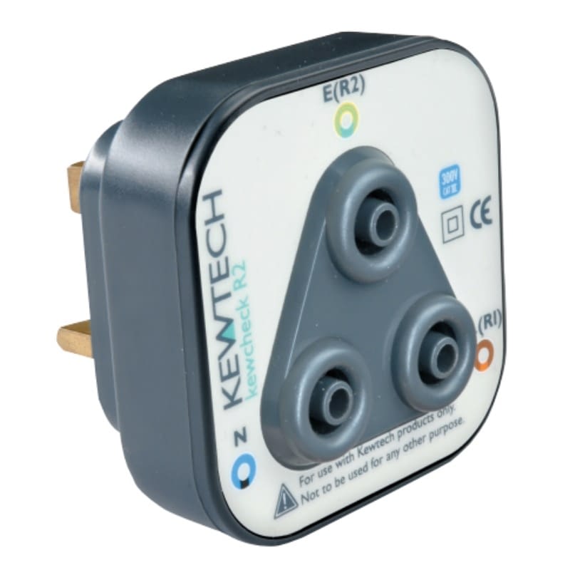 Kewtech KEWCHECK R2 Socket Testing Adapter The Calibration Centre