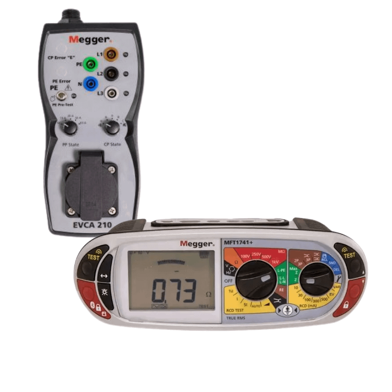 Megger MFT1741 PLUS Multifunction Tester EVCA210UK EV EVSE KIT